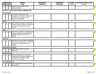 Form 734-5343 Advance Plans Checklist - Oregon, Page 2
