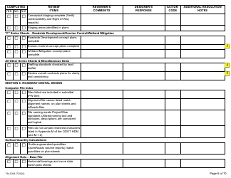 Form 734-5343 Advance Plans Checklist - Oregon, Page 6