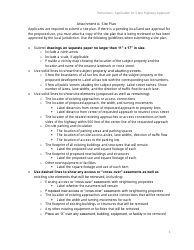 Form 734-2680 Application Form for State Highway Approach - Oregon, Page 3