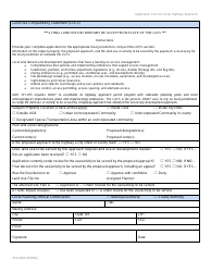 Form 734-2680 Application Form for State Highway Approach - Oregon, Page 6