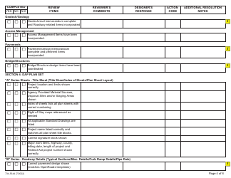 Form 734-5344 Design Acceptance Plan (Dap) Checklist - Oregon, Page 4