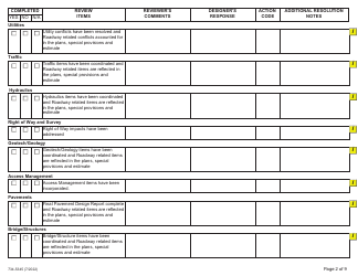 Form 734-5345 Final Plans Checklist - Oregon, Page 2