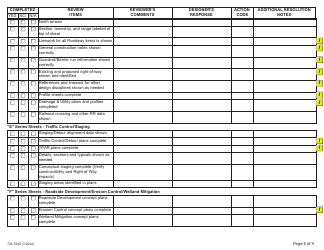 Form 734-5345 Final Plans Checklist - Oregon, Page 5