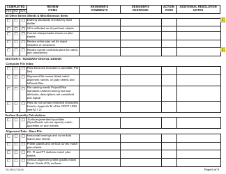 Form 734-5345 Final Plans Checklist - Oregon, Page 6