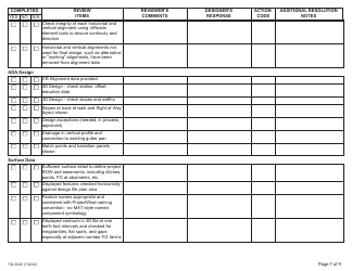 Form 734-5345 Final Plans Checklist - Oregon, Page 7