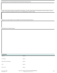 Form 734-2899 In-water Work Extension and/or Project Change - Oregon, Page 2