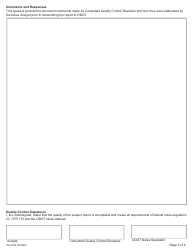 Form 734-5279 Noise Technical Report Quality Control Checklist - Oregon, Page 4