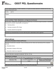 Form 734-5348 Pel Questionnaire - Oregon, Page 5