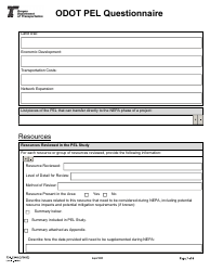 Form 734-5348 Pel Questionnaire - Oregon, Page 7