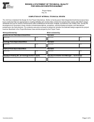 Form 734-5039 Region 4 Statement of Technical Quality - Oregon, Page 3