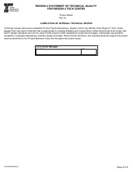 Form 734-5039 Region 4 Statement of Technical Quality - Oregon, Page 6