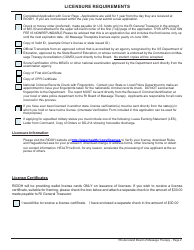 Application for License as a Massage Therapist - Rhode Island, Page 2