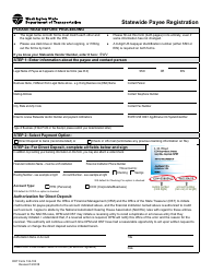 DOT Form 134-102 Statewide Payee Registration - Washington