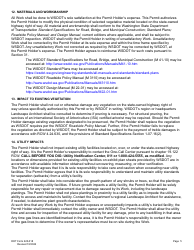 DOT Form 220-018 Roadside Vegetation Permit - Washington, Page 5