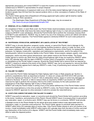 DOT Form 220-018 Roadside Vegetation Permit - Washington, Page 8