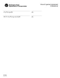 Form RES-540 Move Expense Agreement - Residential - Washington (Karen), Page 2