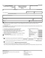 Form JC74 Order of Probation (Designated Case) - Michigan