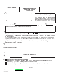 Document preview: Form DC100A Demand for Possession Nonpayment of Rent - Landlord-Tenant - Michigan