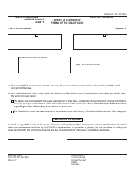 Document preview: Form FOC103 Notice of Closure of Friend of the Court Case - Michigan
