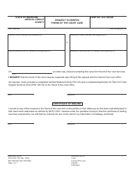 Document preview: Form FOC104 Request to Reopen Friend of the Court Case - Michigan