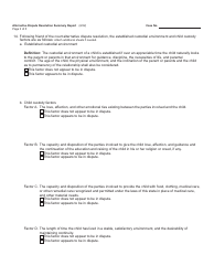 Form FOC125 Alternative Dispute Resolution Summary Report - Michigan, Page 3