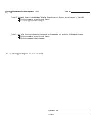 Form FOC125 Alternative Dispute Resolution Summary Report - Michigan, Page 5