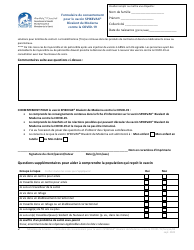 Formulaire De Consentement Pour Le Vaccin Spikevax Bivalent De Moderna Contre La Covid-19 - Nunavut, Canada (French), Page 2