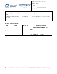 Formulaire De Consentement Pour Le Vaccin Spikevax Bivalent De Moderna Contre La Covid-19 - Nunavut, Canada (French), Page 3