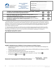 Moderna Spikevax Bivalent Covid-19 Vaccine Consent Form - Nunavut, Canada (Inuinnaqtun), Page 2