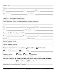 Form EQP4402 Documentation of Due Care Compliance Submittal Form - Michigan, Page 2