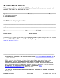 Form EQP4402 Documentation of Due Care Compliance Submittal Form - Michigan, Page 6