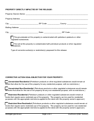 Form EQP4003 Notice to Impacted Parties of Corrective Action - Michigan, Page 2