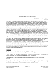 Form EQP3900 Notice of Aesthetic Impact - Part 201 - Michigan, Page 6
