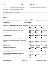 Form EQP4400 Request for Certificate of Completion From Egle - Michigan, Page 3