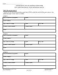 Form EQP5150 Site Identification Form - Michigan, Page 10
