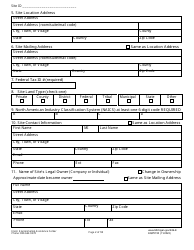 Form EQP5150 Site Identification Form - Michigan, Page 2