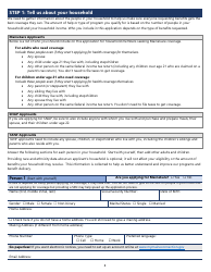 Snap, TANF, or Mainecare Application for Benefits - Maine, Page 4