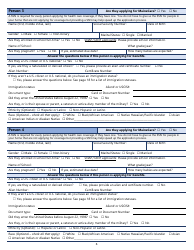 Snap, TANF, or Mainecare Application for Benefits - Maine, Page 6