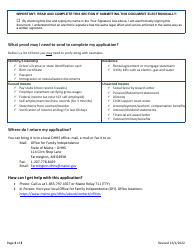 Transitional Transportation Application - Maine, Page 3