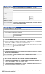 Demande Pour La Reconnaissance DES Organismes Accrediteurs En Mediation Civile - Quebec, Canada (French), Page 2