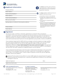 Application Longtime Owner Occupants Program (Loop) - City of Philadelphia, Pennsylvania, Page 3