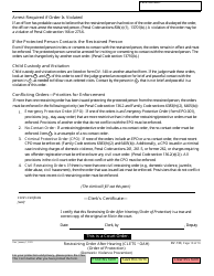Form DV-130 Restraining Order After Hearing (Clets Oah) (Order of Protection) - California, Page 10