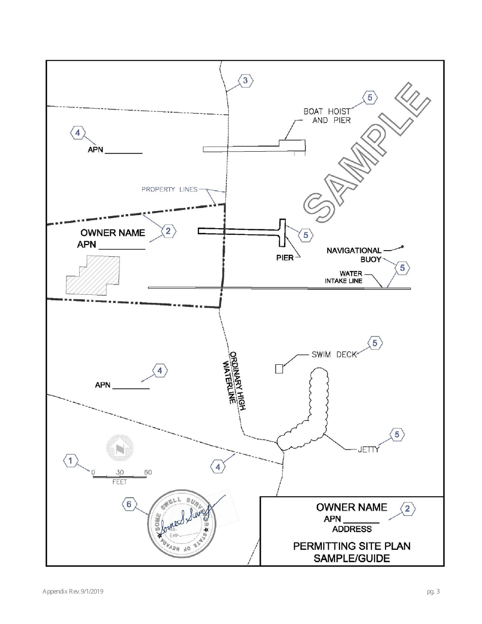 Application for Authorization to Use State-Owned Submerged Lands - Nevada, Page 13