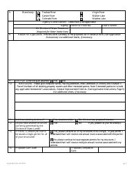 Application for Authorization to Use State-Owned Submerged Lands - Nevada, Page 7