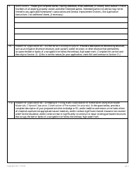 Application for Authorization to Use State-Owned Submerged Lands for Agriculture or Conservation - Nevada, Page 3
