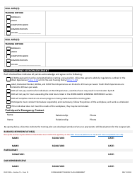 Form 19 Work-Based Training Plan Agreement - South Dakota, Page 2