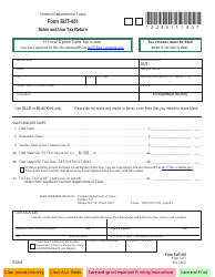 Form SUT-451 Sales and Use Tax Return - Vermont, Page 2