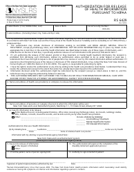 Form RS6411 Application for Article 14 Disability Retirement - New York, Page 3