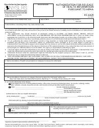 Form RS6410 Application for 605a Accidental Disability - New York, Page 3