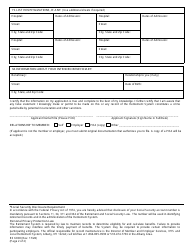 Form RS6038 Application for Ordinary Disability Retirement - New York, Page 2